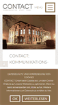 Mobile Screenshot of contact-gmbh.com