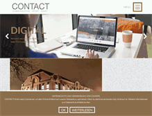 Tablet Screenshot of contact-gmbh.com